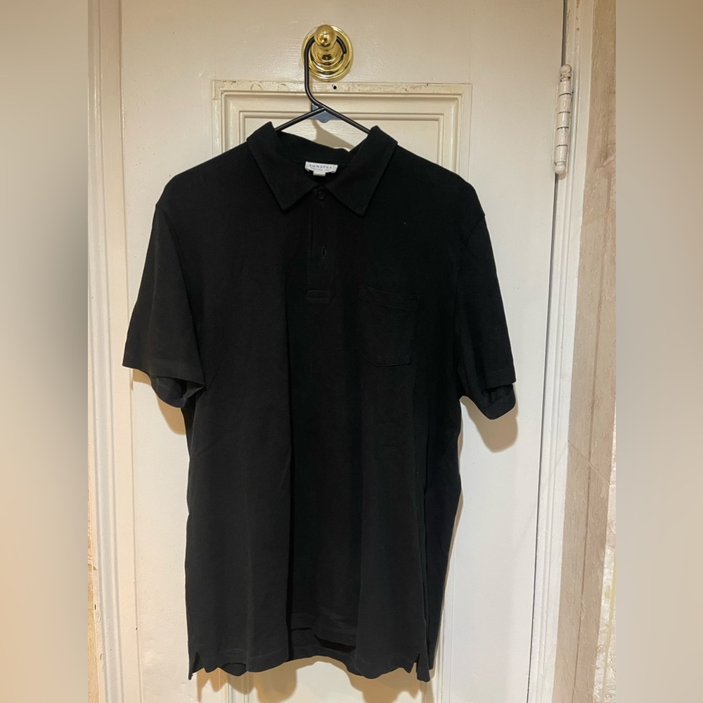 Sunspel Men’s Riviera Polo Size Large